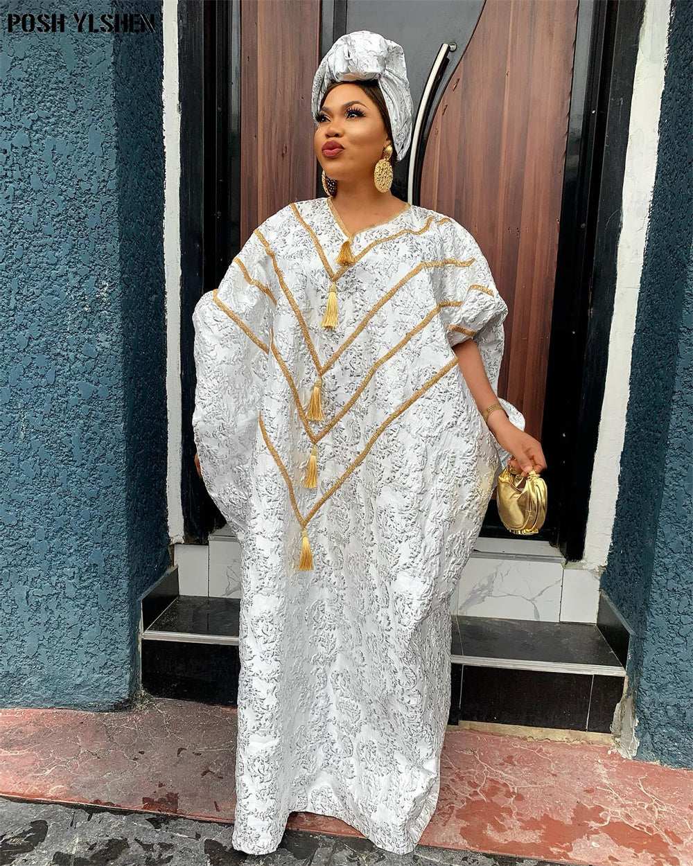 Ramadan Abaya Dubai Luxury African Dresses for Women 2024 Muslim Nigeria Tradit image 5