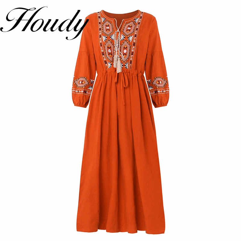 Vestidos Abaya Dubai Turkey Arabic Hijab Muslim Fashion Dress African Long Dres image 3
