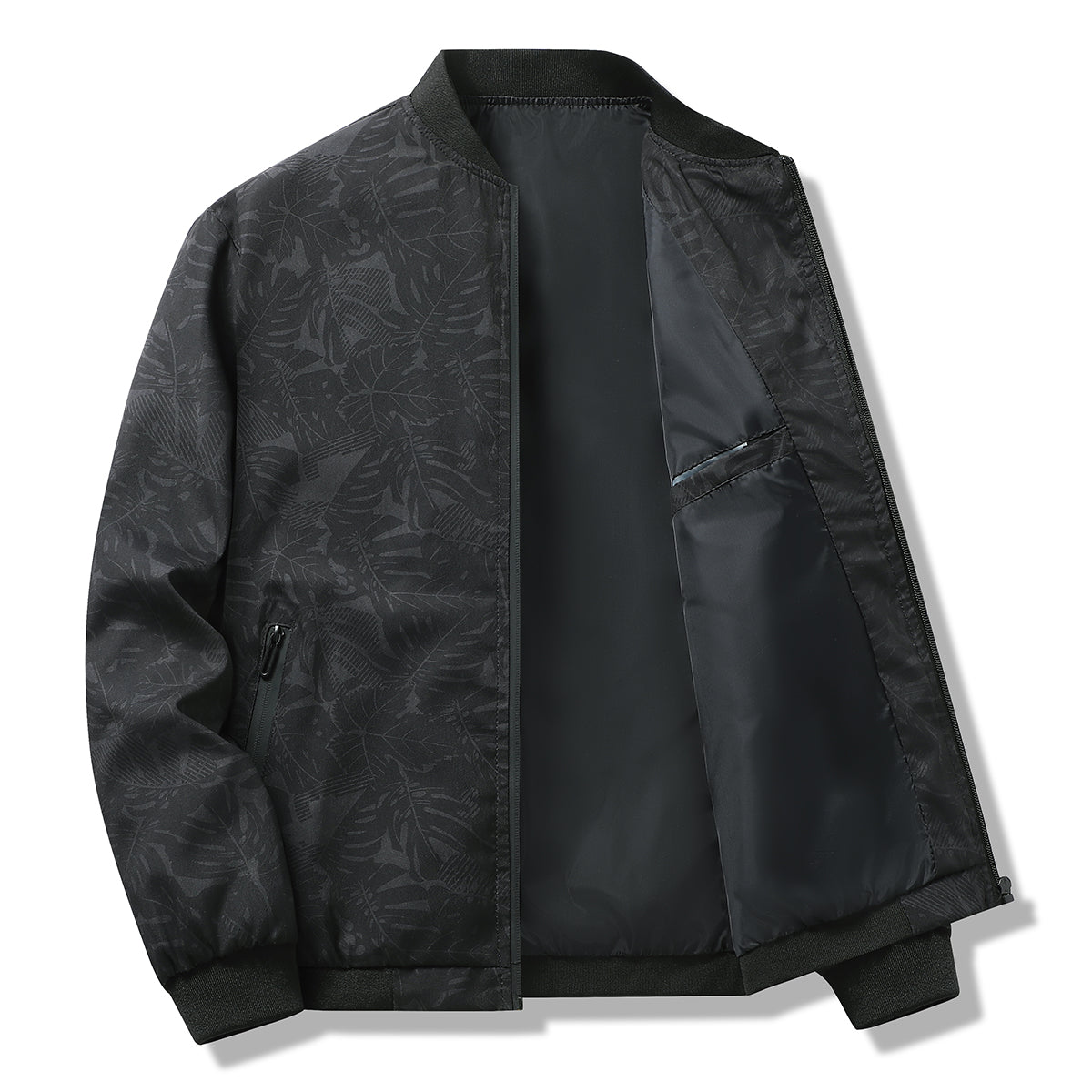 New Baseball Jacket for Mens Spring Autumn Printed Windbreaker Men Streetwear F image 4
