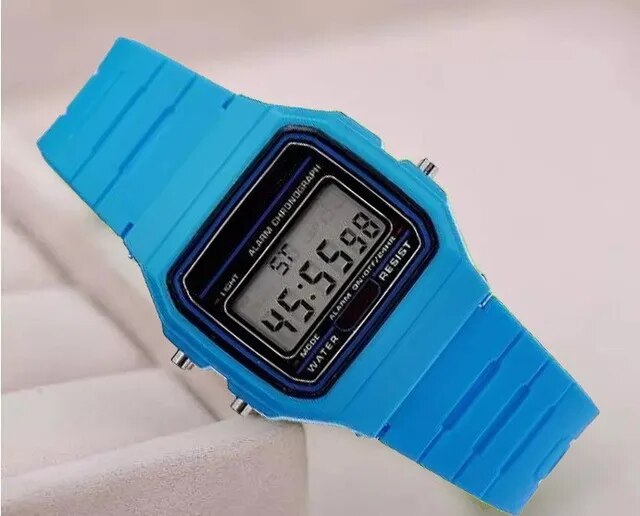 Fashion Men Women Watches Gold Casual Transparent Digital Sport Watch Lover's G image 18