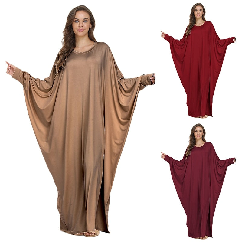 ETOSELL Abaya Muslim Dubai Turkey Islam Maxi Dress Kaftan African Dresses image 7