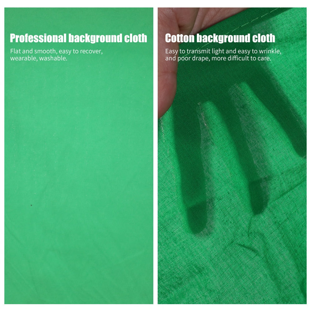 Photography Background Backdrop Green Screen Chromakey Muslin Backdrops for Pho image 8
