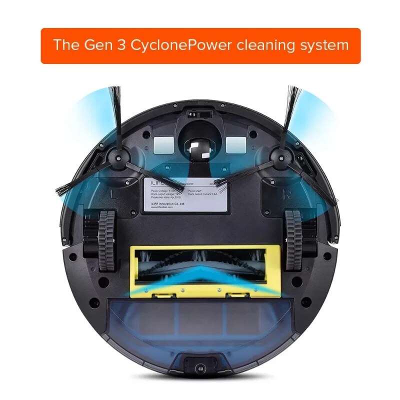 Robot Vacuum Cleaner, Roller Brush,Hardfloor and Low-pile Carpets, 450ml Large image 5