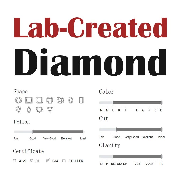 GEM'S BALLET Real Gold Jewelry Tennis Natural Diamond Custom 9K 10K 14K 18K Sol image 0