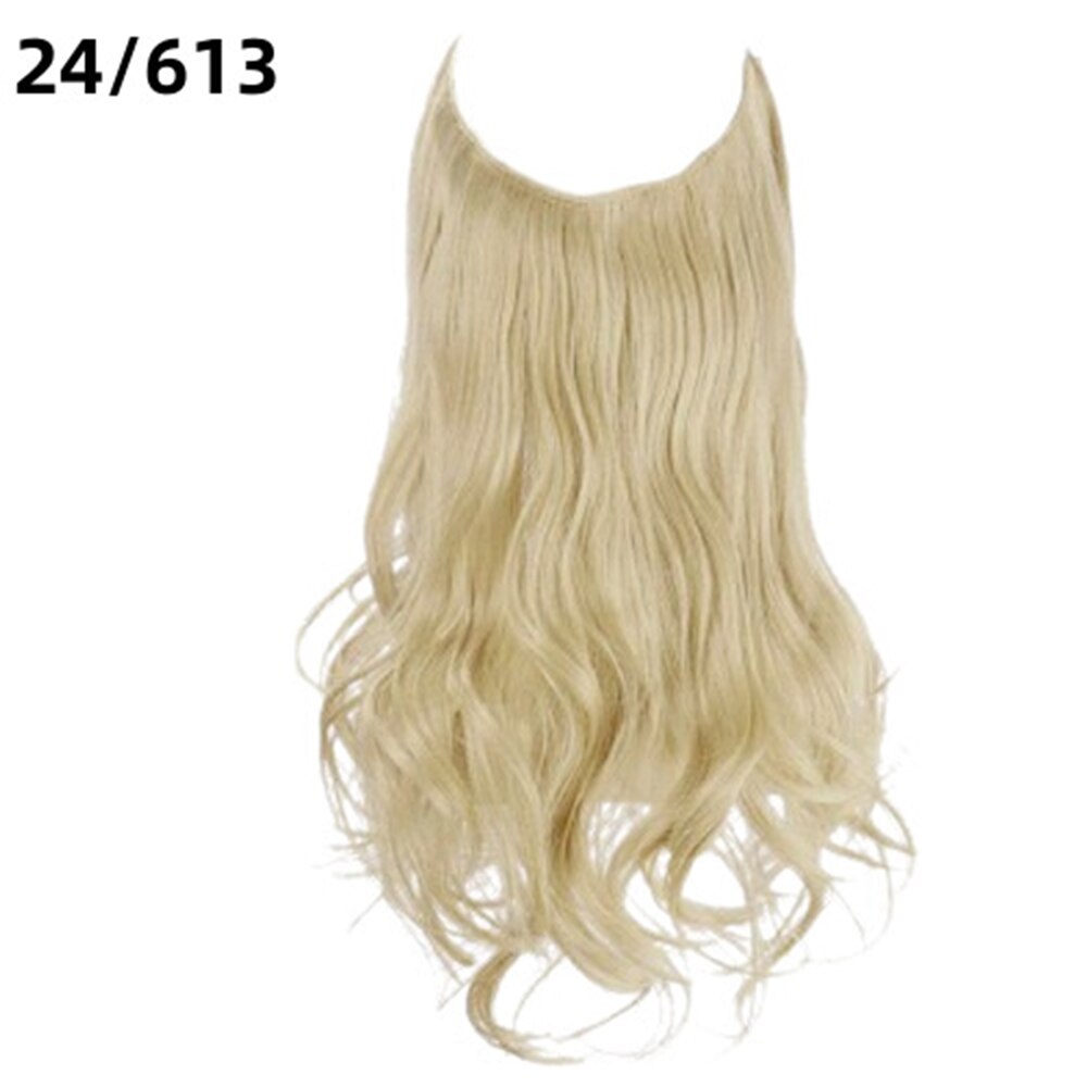 SP Highlights Hair Extensions Stealth Line Gold/Brown Adjustable Transparent He image 4