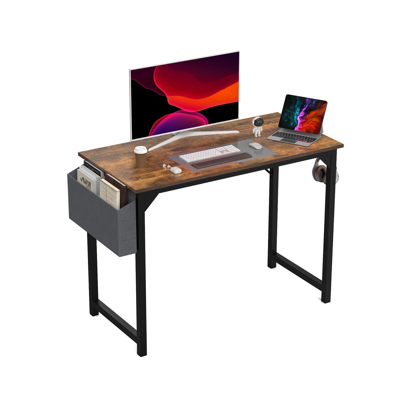JHK Computer Desk Writing Study Office Gaming Table Modern Simple Style Compact image 3