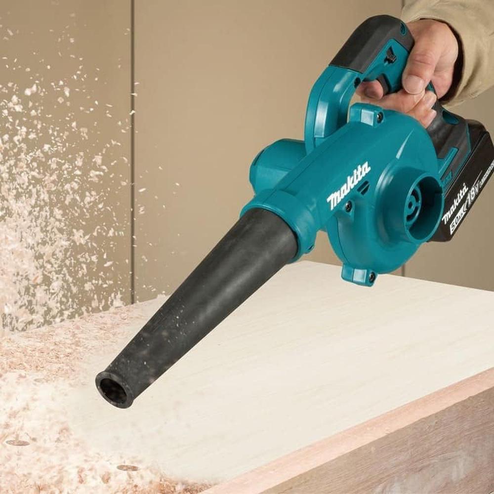 Cordless Leaf Blower 18V Handheld Vacuum Function Compact Lightweight Adjustabl image 4