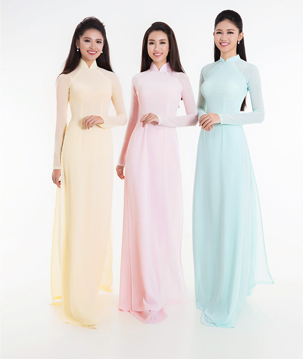 traditional qipao dress two-piece cheongsam aodai vietnam clothing cheongsam ao image 0