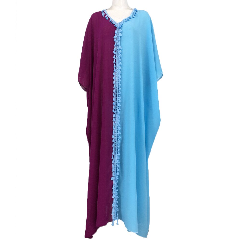 Ramadan Eid African Maxi Dresses For Women Loose Dubai Turkey Islam image 2