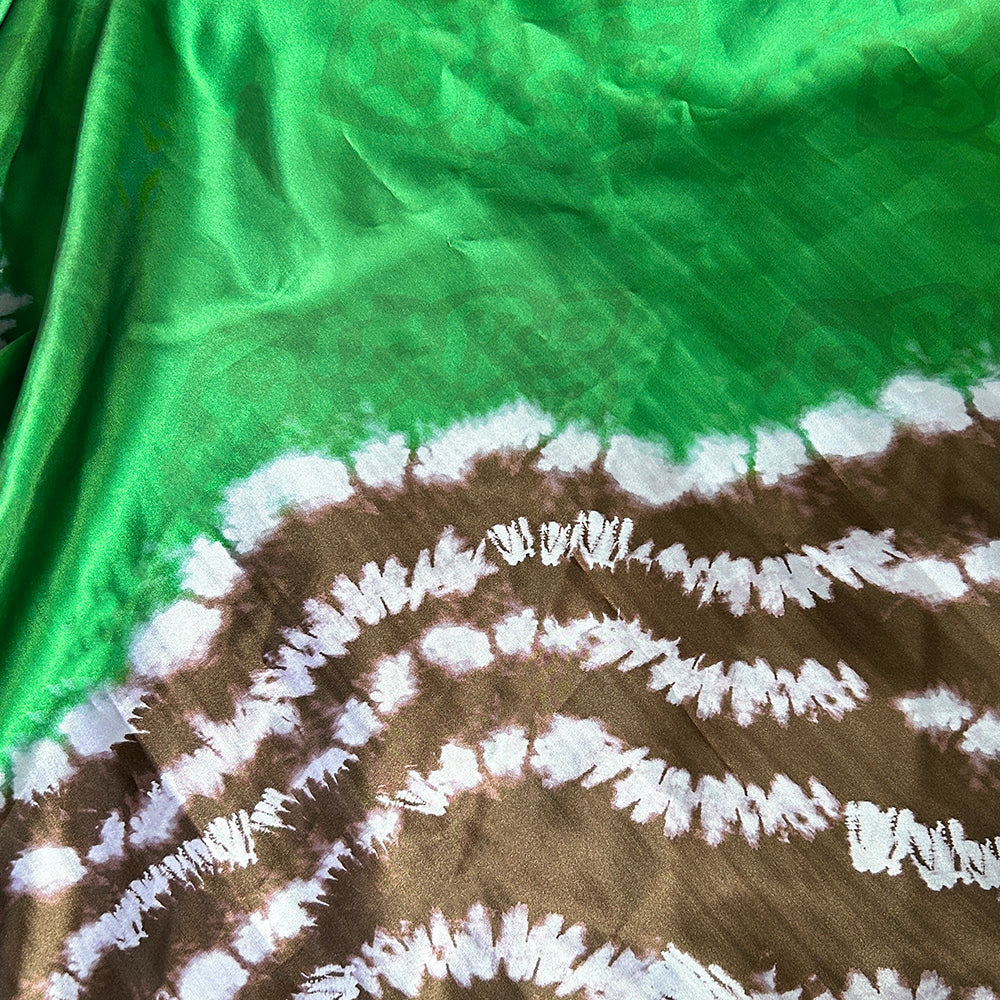 Green African Dresses For Women Traditional Clothing Original Riche Dashiki Rob image 2