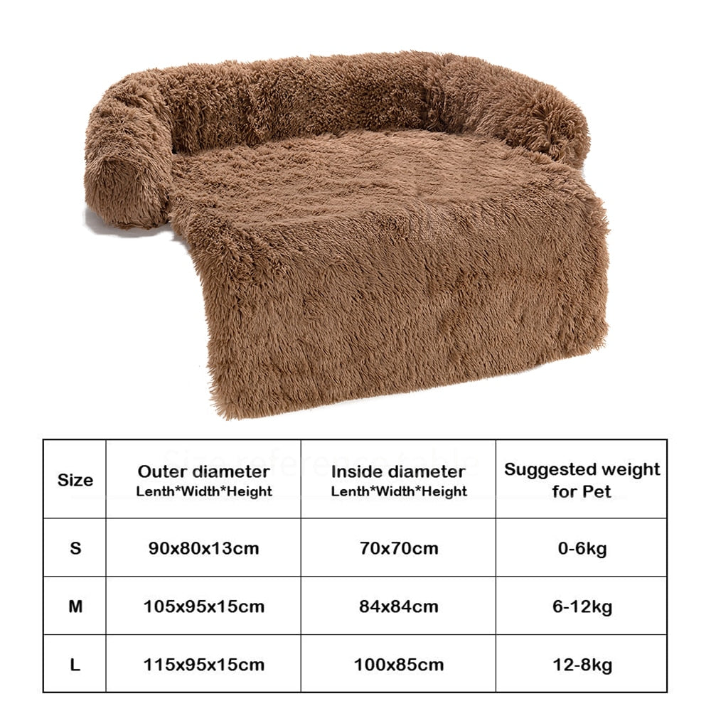 Comfortable Pet Dog Sofa Bed Soft Home Washable Rug Warm Cat Cushion Pilllow Fo image 9