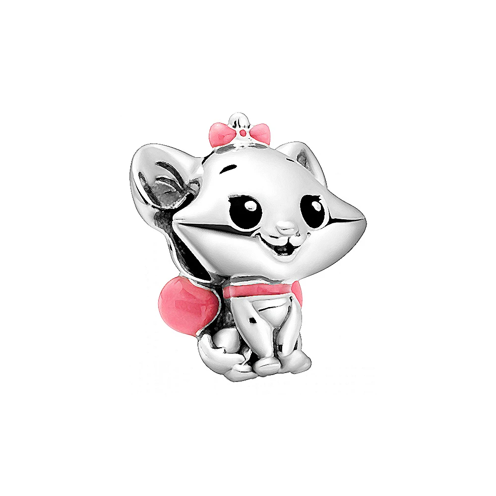 925 Silver Disney 100th Princess Pumpkin Cart Mickey Minnie Dumbo Charm Stitch image 26
