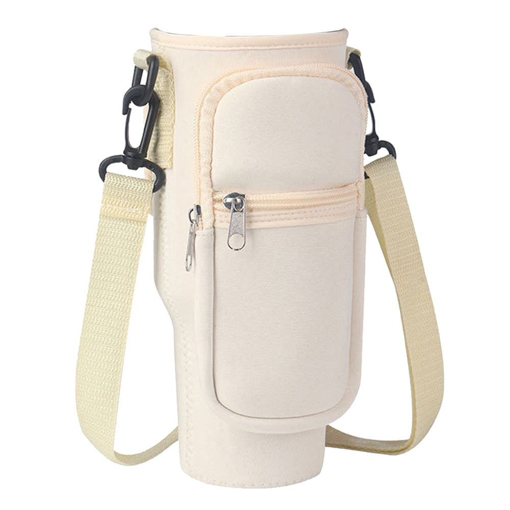 40oz Neoprene Water Bottle Carrier Bag For Stanley Quencher Cup Sleeve with Adj image 16