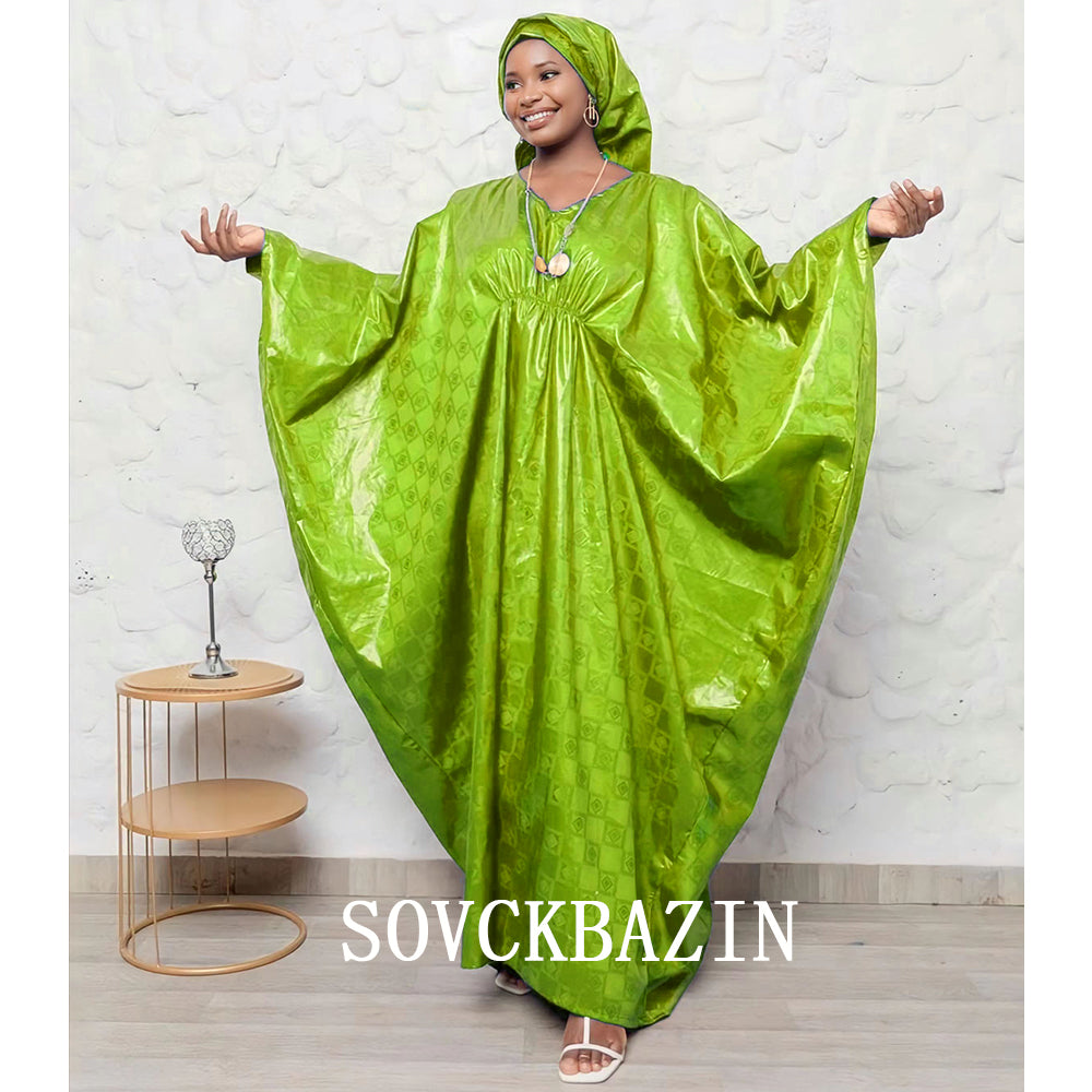 Wearable Throughout The Four Seasons Robe Bazin Riche Clothing African Attire G image 6