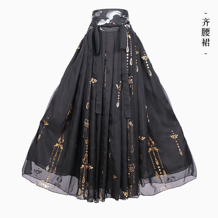 Original Hanfu Ancient Chinese Costume Women Clothes Traditional Hanfu Dance Co image 3
