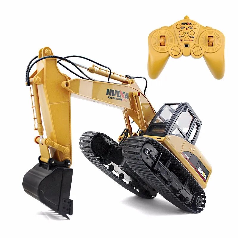 1/14 Scale Huina 1550/1535 Radio Control Excavator Model Remote's Battery NOT I image 5