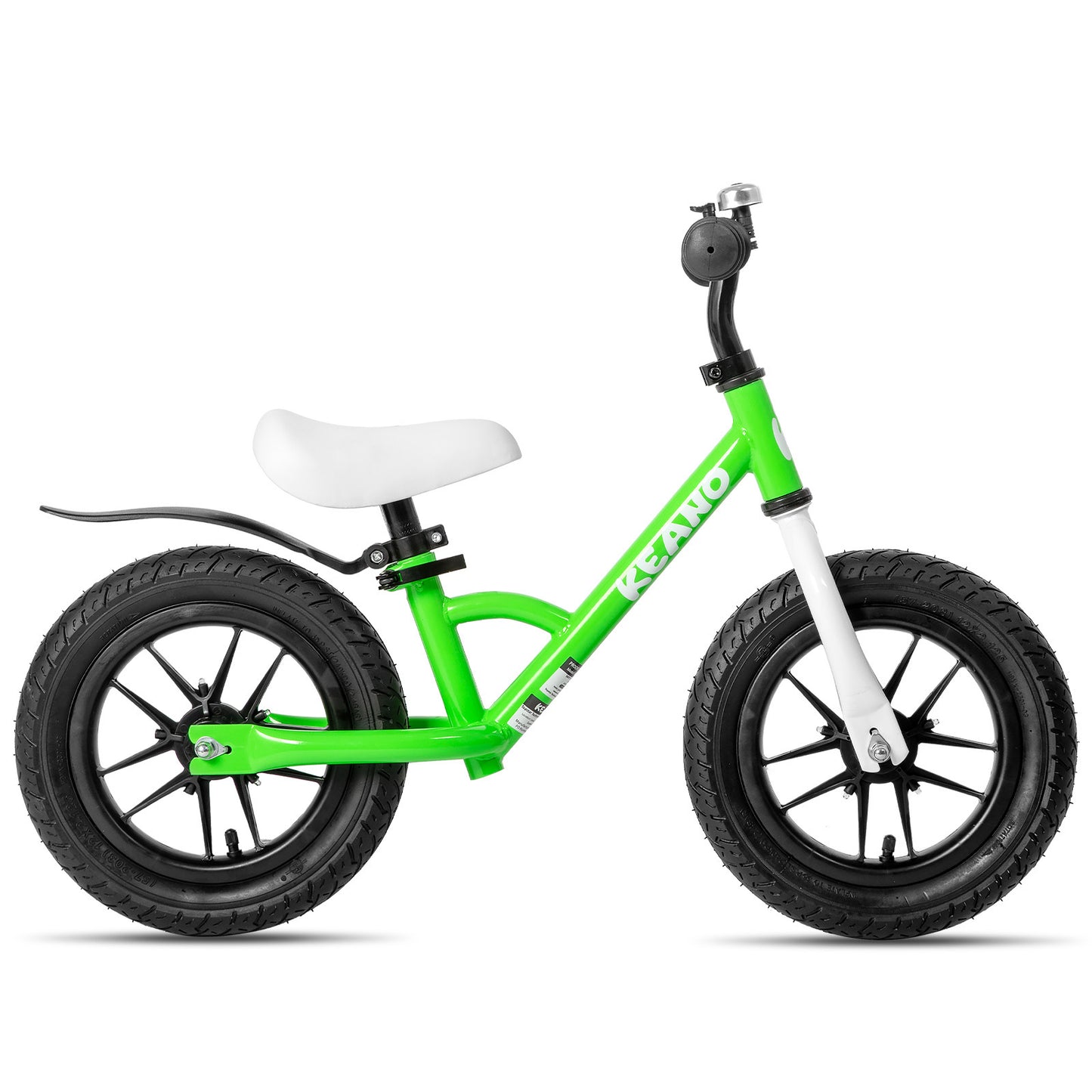 JOYSTAR 12 Inch Kids Balance Bike with Colorful Lighting Wheels, No Pedals Push image 3