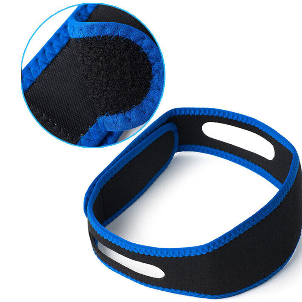 Anti Snore Aid Stop Snoring Strap Sleep Apnea Belt Jaw Solution Chin Support Ap image 1