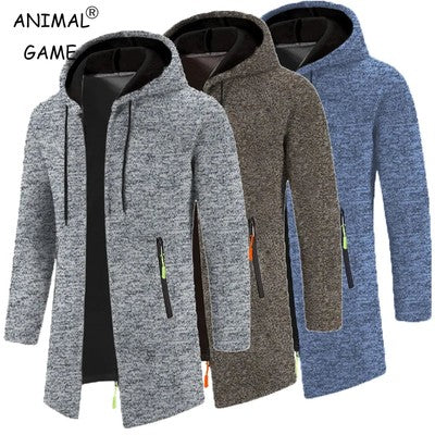 Sudaderas con capucha para hombre Sudaderas de manga larga con cremallera para hombre