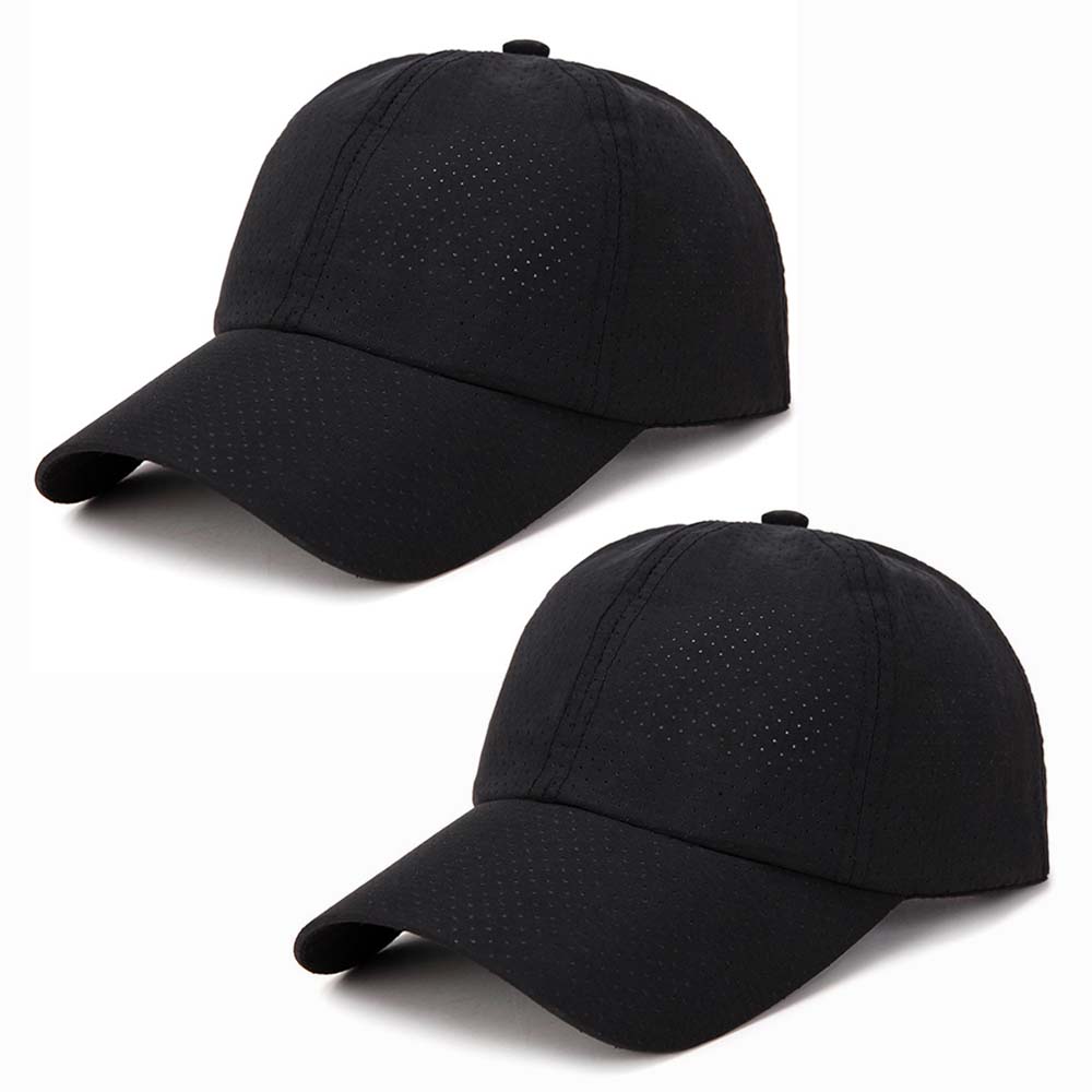 Summer Outdoor Sport Baseball Caps for Women and Men Breathable Mesh Snapback H image 4