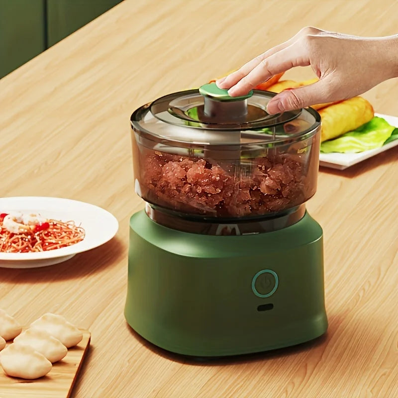Foods Chopper Kitchen Multifunctional Cooking Machine Grinder Household Garlic image 0