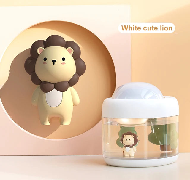 Cute 2024 2024 For Large Capacity Portable Humidifier USB Charging 2000mAh Batt image 3