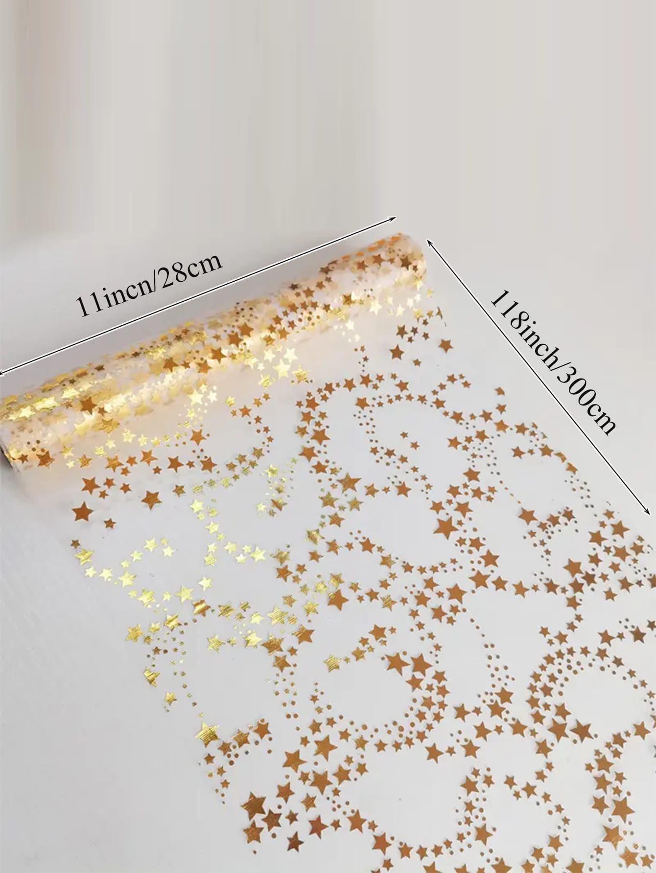 1pc Table Decorations For Party, Golden Table Runner, Sequin Glitter Foil Metal image 32