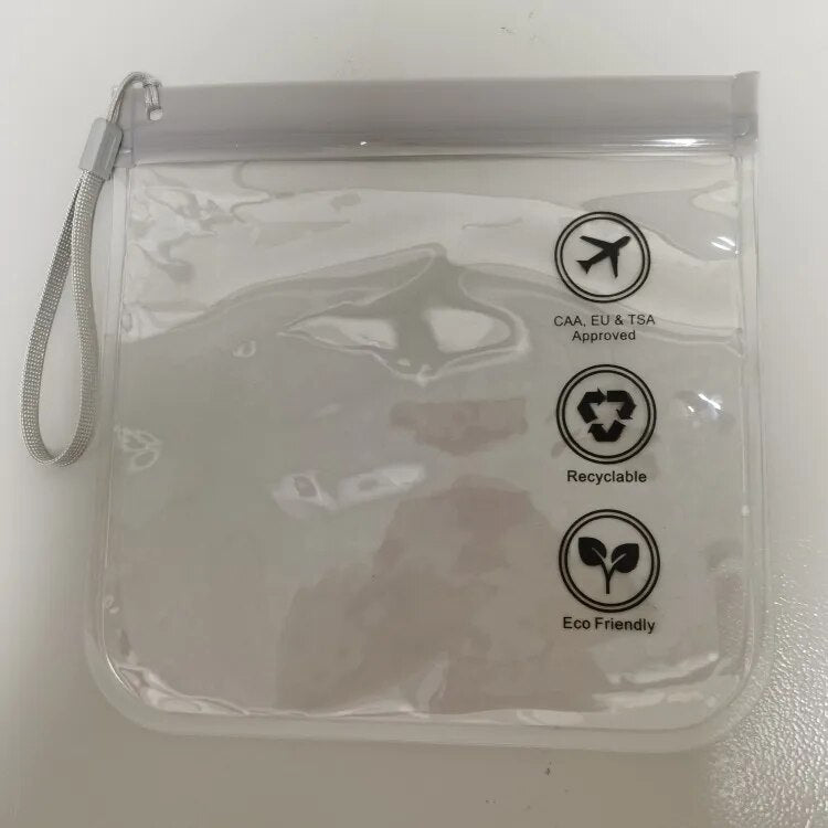 1pcs Luggage Transparent Travel Use Leakproof Flight Make Up Waterproof For Wom image 3
