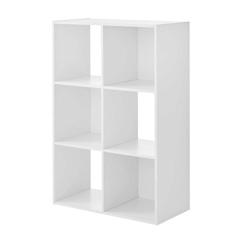 Mainstays 6-Cube Storage Organizer, Black image 1