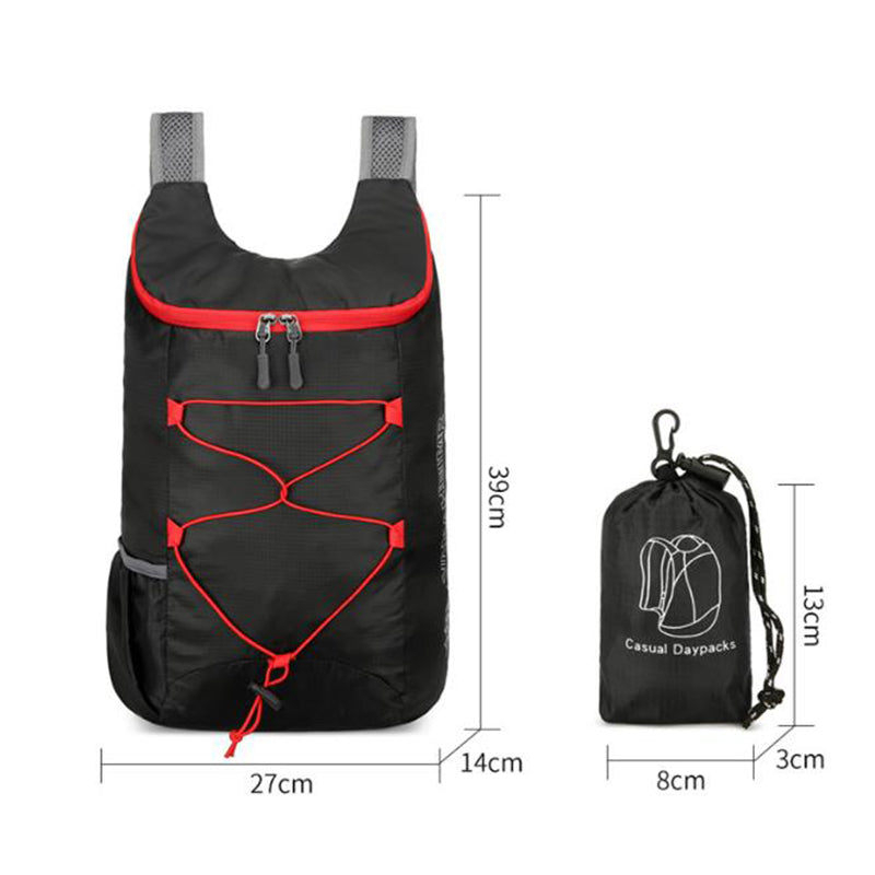 Multifunctional Outdoor Folding Backpack High Density Lightweight Waterproof Ny image 9
