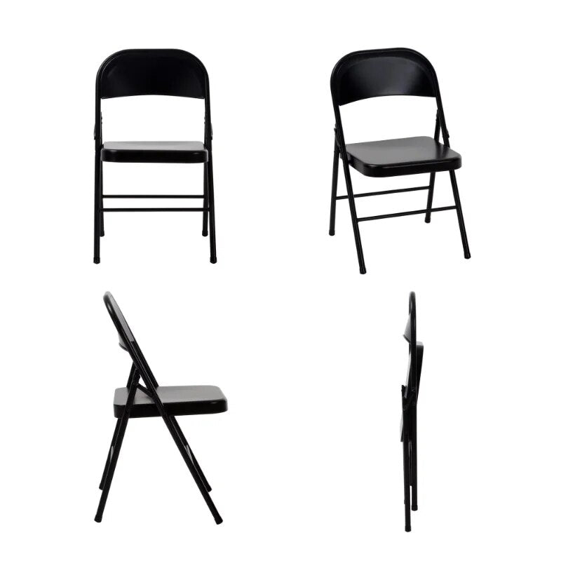 Mainstays Heavy Duty and Durable Hinge Fold Portable Conference Folding Chair ( image 7