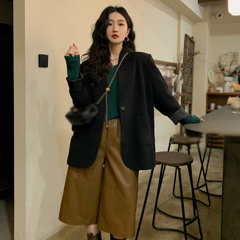 Women's Jacket Spring Autumn Small Fragrance Fashion Korean Version Loose Suit image 5