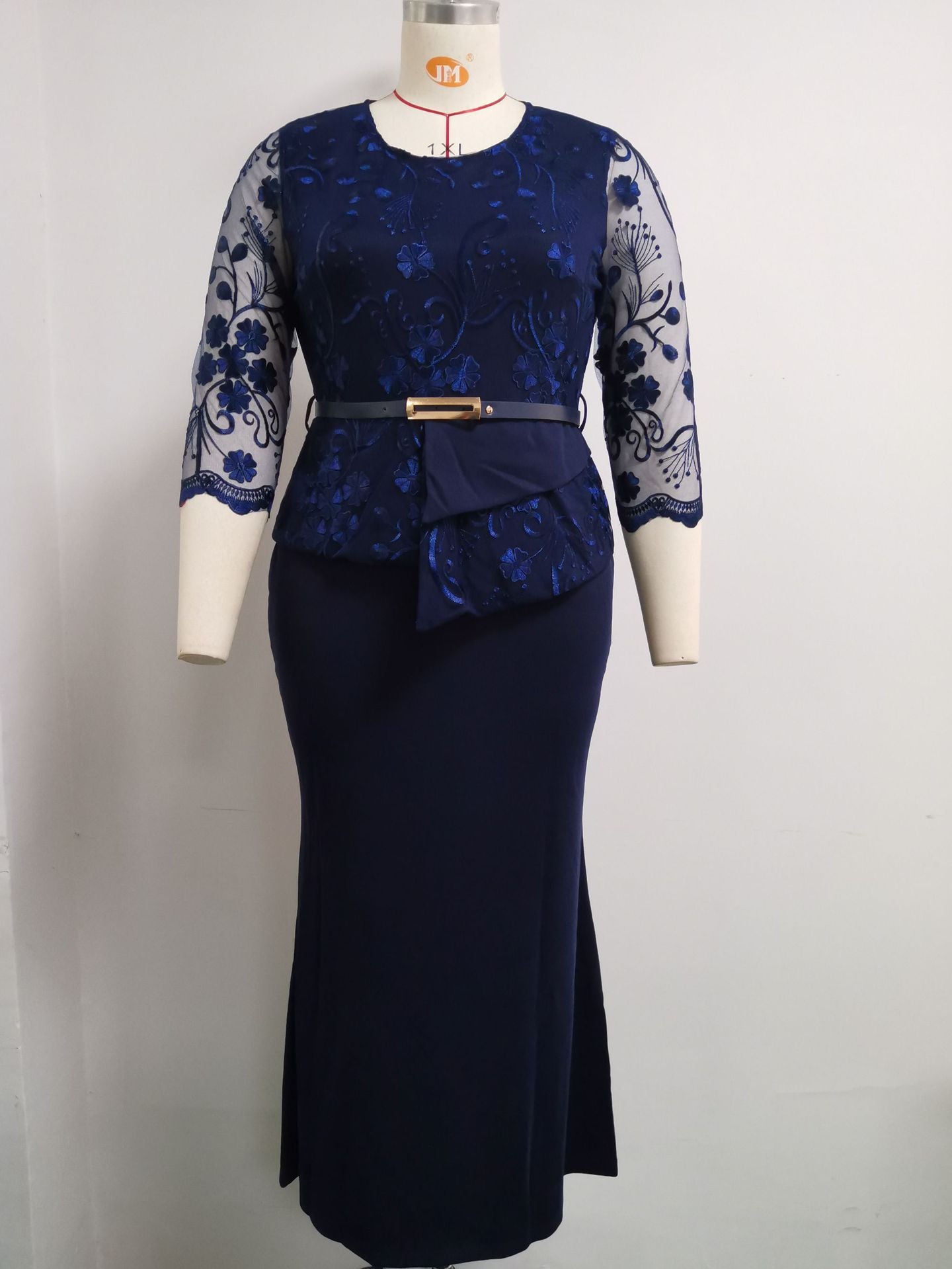 Plus Size Turkey Style African Party Evening Wedding Dresses For Women image 0