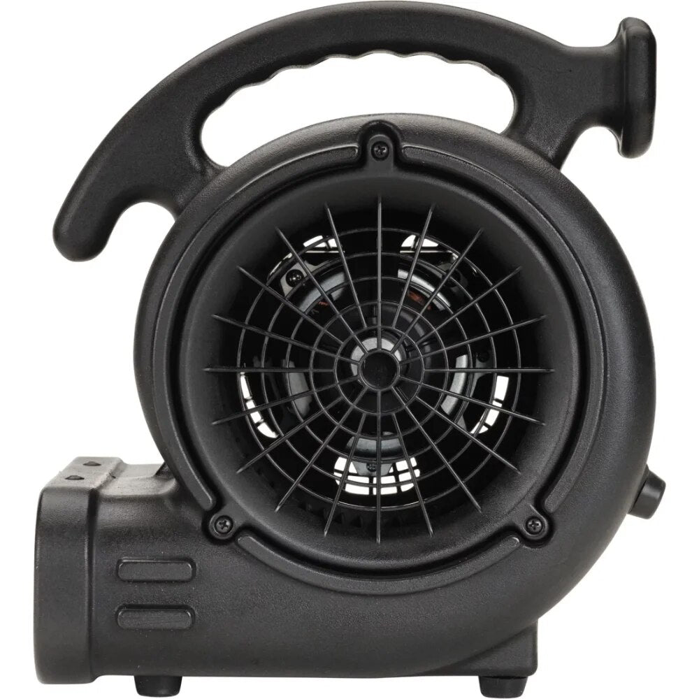 3-Speed Super Fan Max Air Mover Floor With Outlets, SF-20-BK, Black image 1