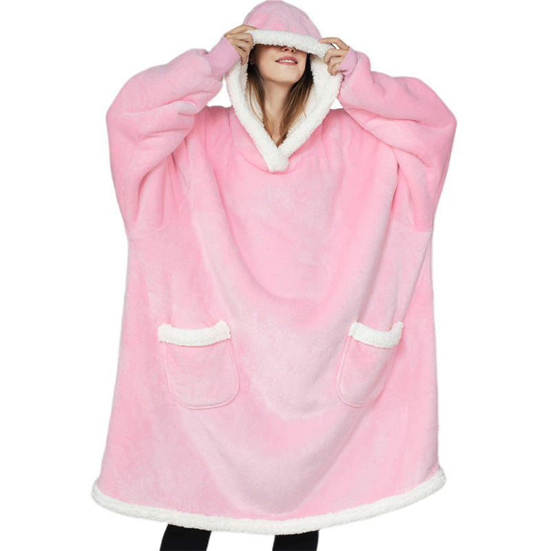 Winter TV Hoodie Blanket Winter Warm Home Clothes Women Men Oversized Pullover image 16