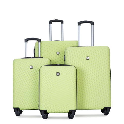 Travelhouse Luggage set 4-Piece ABS Suitcase With Spinner Wheels,24 Inch and 28 image 6