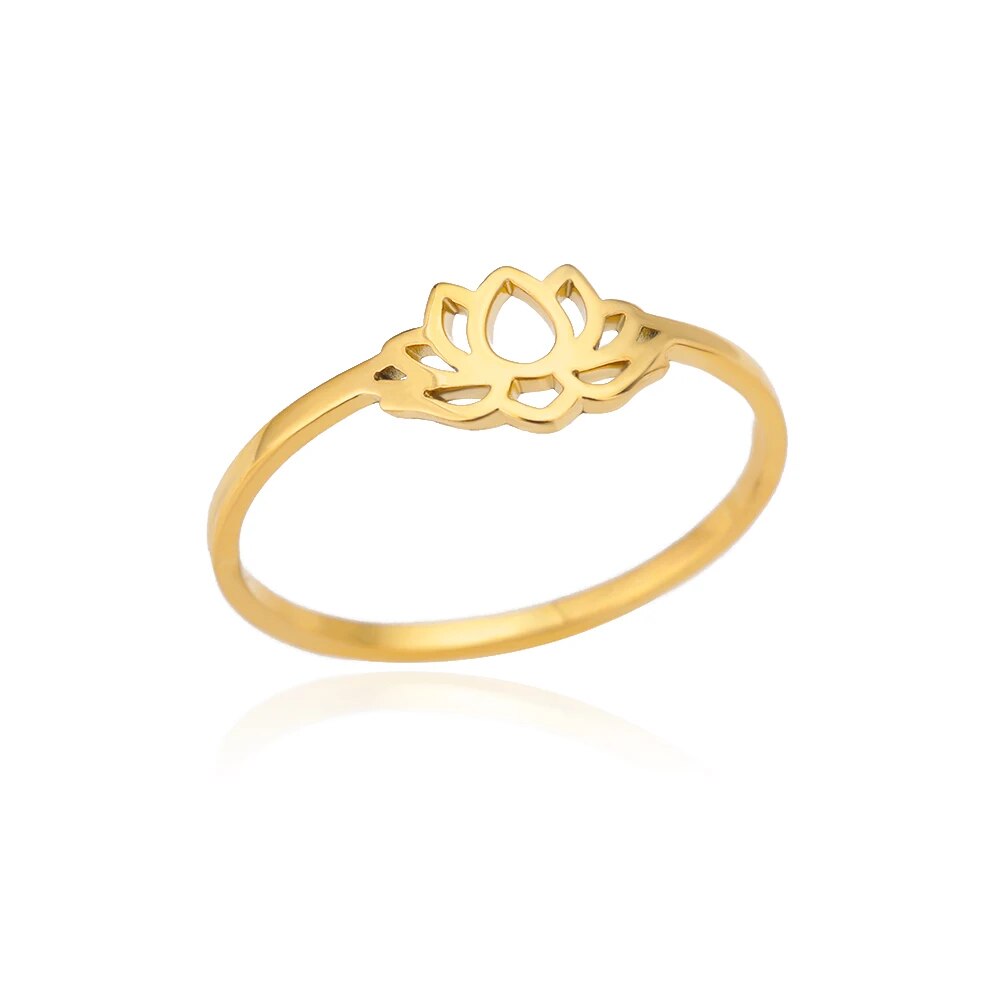 Jesus Cross Rings For Women Men Metal Golden Wide Large Adjustable Ring Vintage image 8