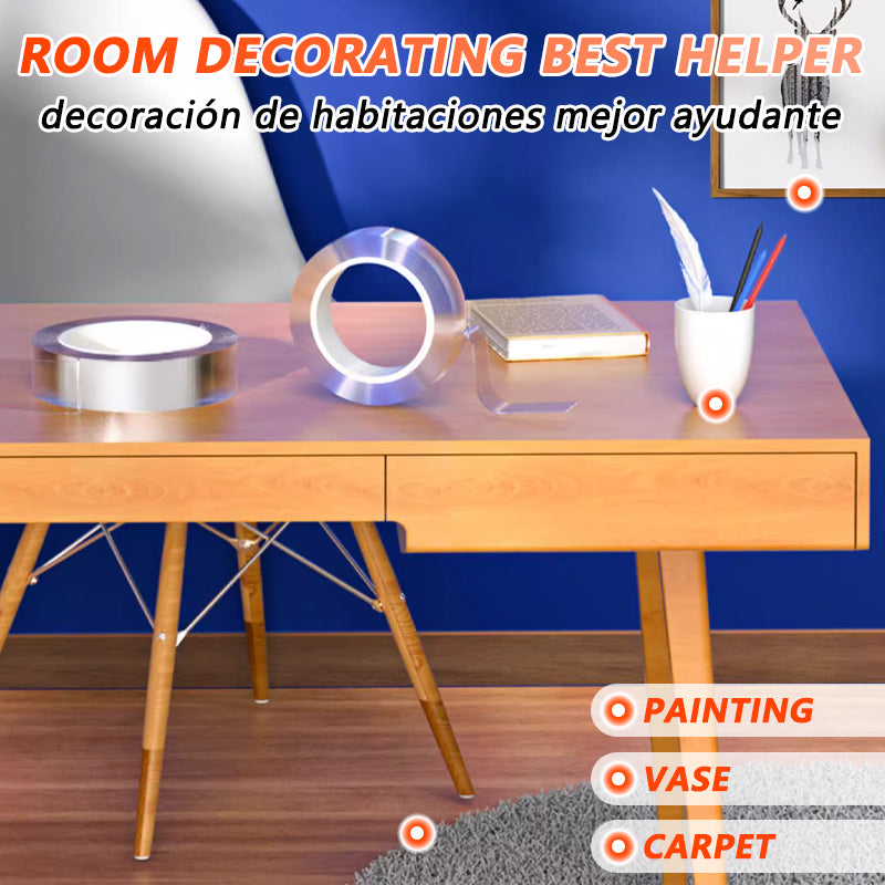 Double Sided Nano Tape Extra Strong Decorative Adhesive Tape Thickened Transpar image 8