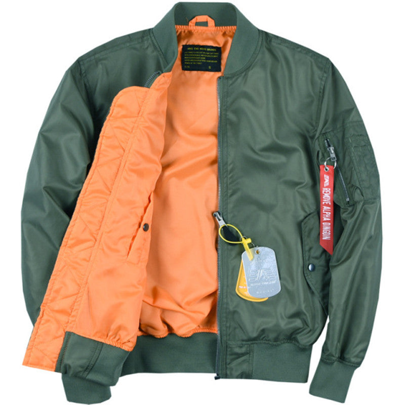 JP New Alpha Martin Pilot Jacket Men Military Tactical Jacket MA-1 Classic image 6