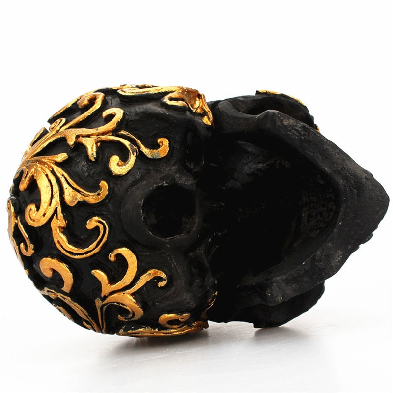 Resin Craft Golden Pearl Sculptures Garden Statues Personality Art Carving Stat image 3