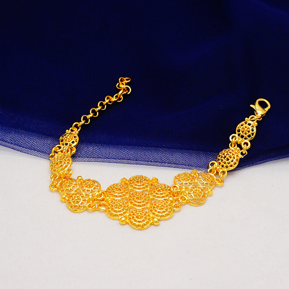 Arabic Dubai Jewelry Set for Women Earrings Ethiopian African Long Chain Gold C image 38