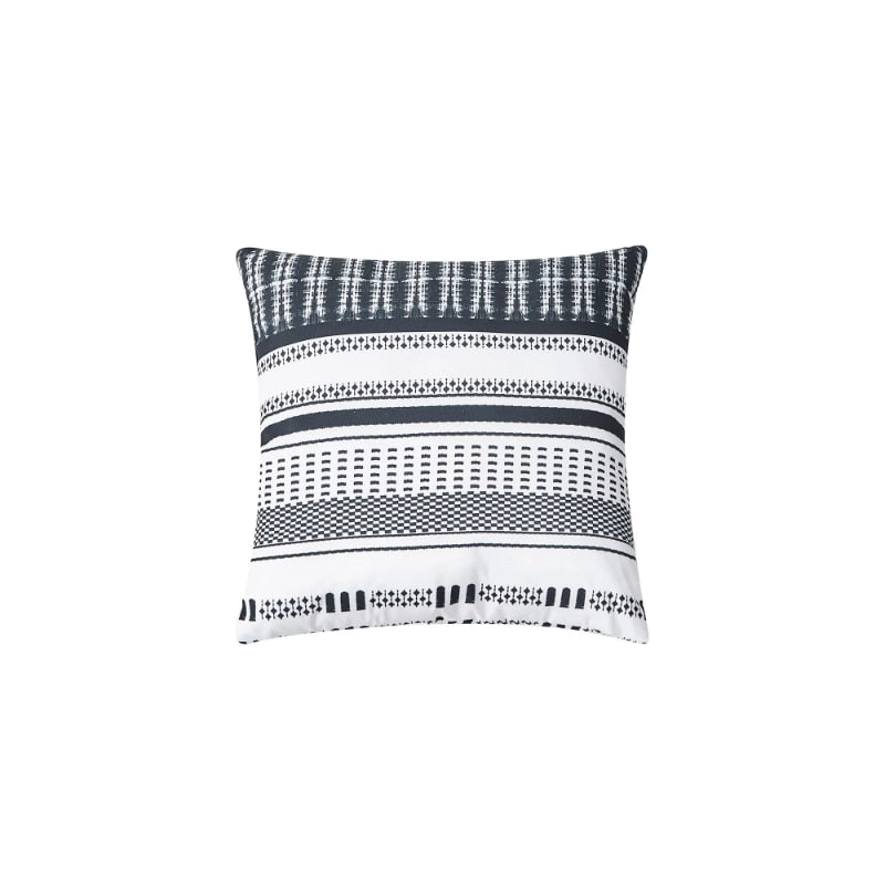 Mainstays 10PCS Black and White Stripe Bed in a Bag Bedding Set with Sheets and image 3