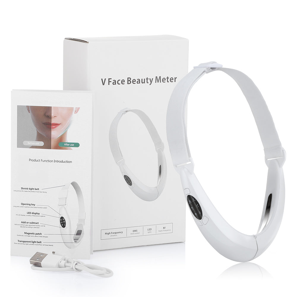 EMS Face Lifting Device LED Photon Therapy Vibration Facial Massager Face Slimm image 1