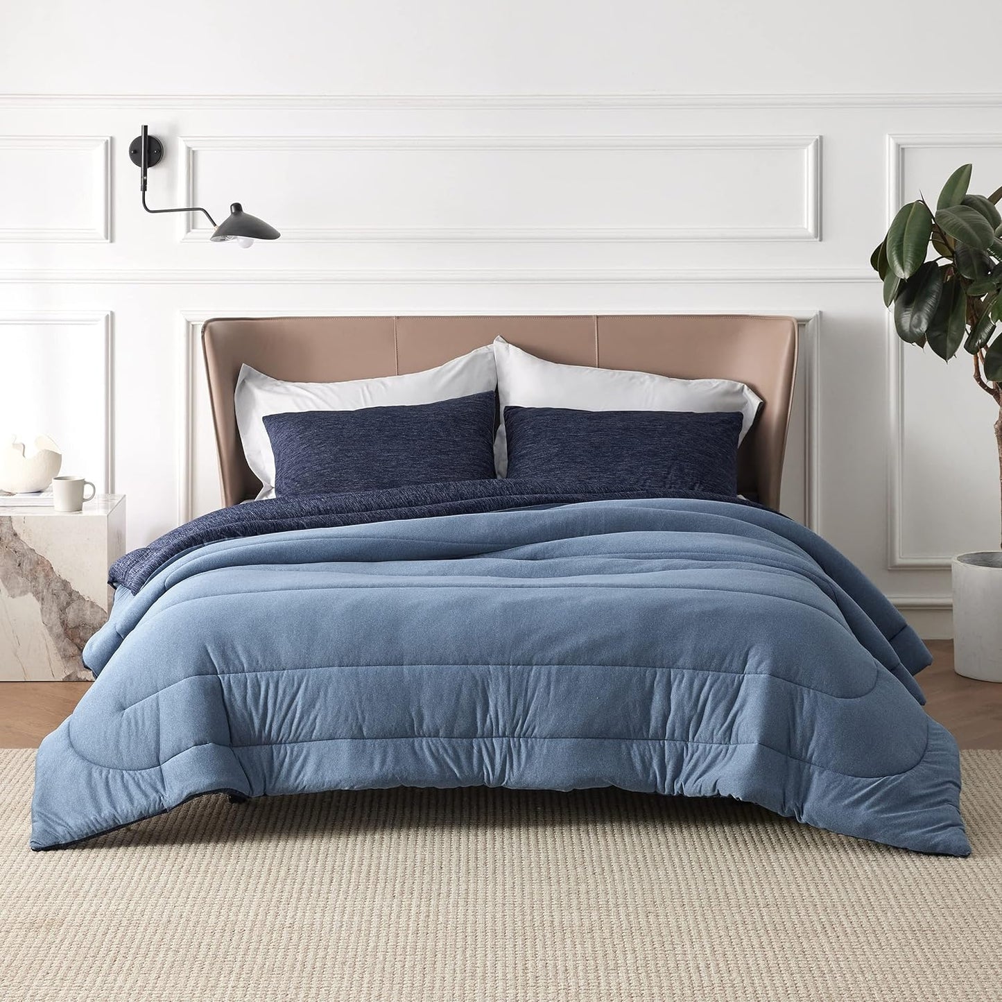 Bedsure Comforter Set - Cooling and Warm Bed Set, Reversible All Season Cooling image 11