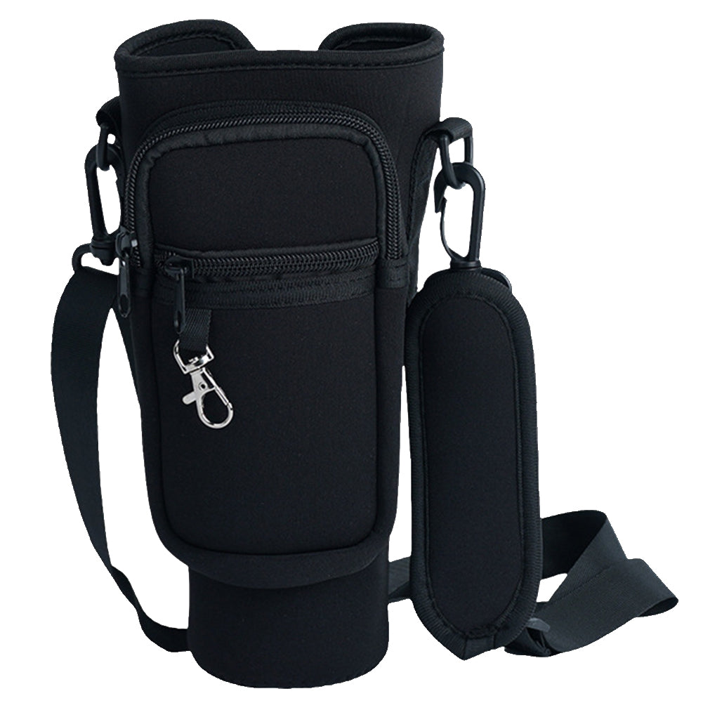 40oz Neoprene Water Bottle Carrier Bag For Stanley Quencher Cup Sleeve with Adj image 23