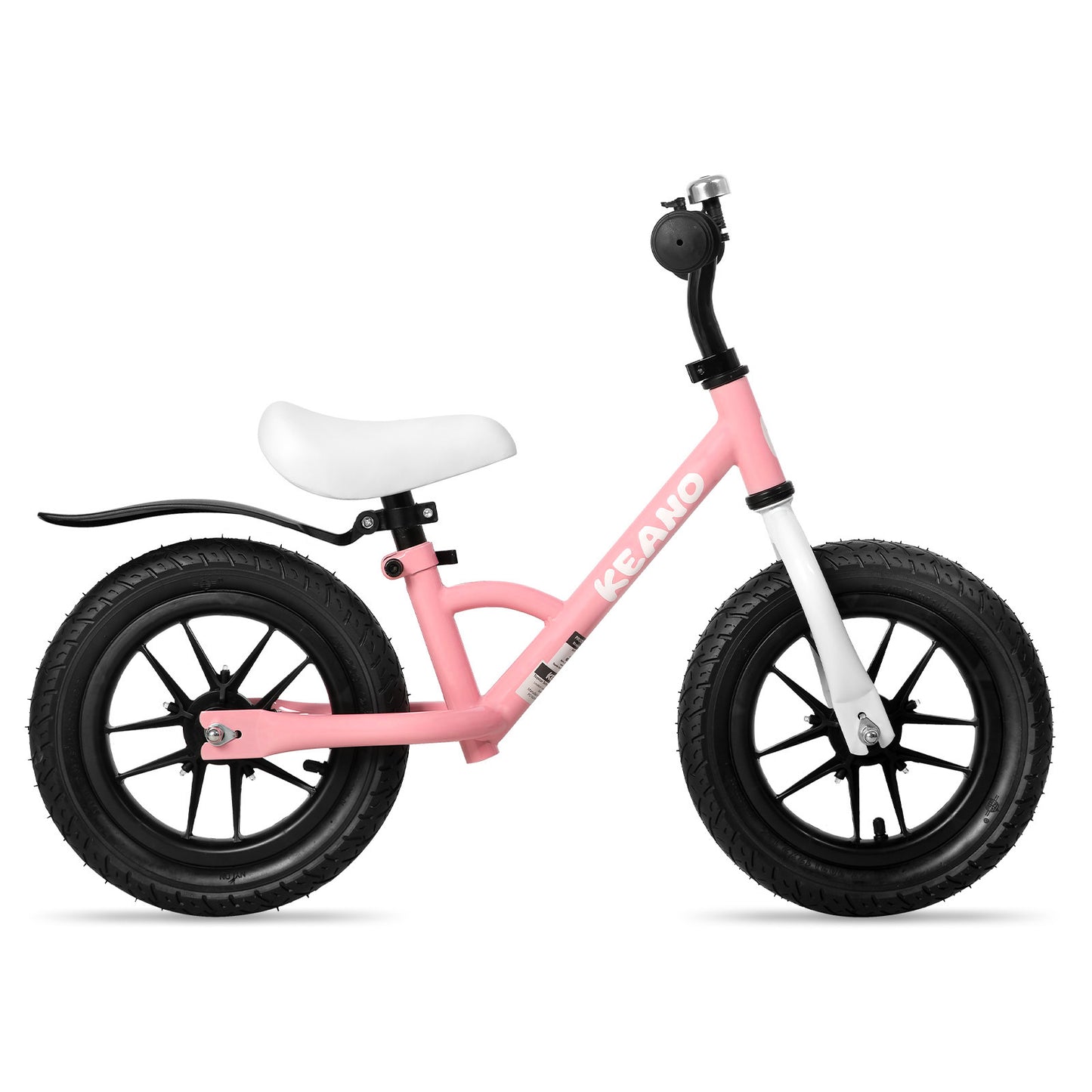 JOYSTAR 12 Inch Kids Balance Bike with Colorful Lighting Wheels, No Pedals Push image 5