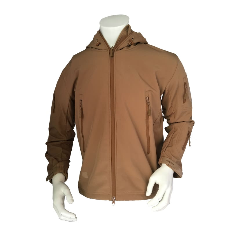 LQARMY Outdoor Waterproof SoftShell Jacket Hunting windbreaker ski Coat hiking image 2
