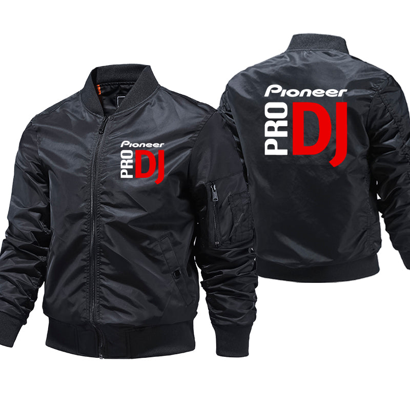 Pioneer Pro DJ Windbreaker Pilot Coat Men's Bomber Jackets Male Clothes Streetw image 0