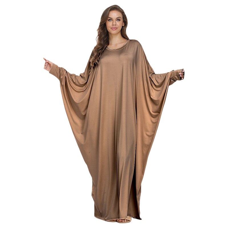 ETOSELL Abaya Muslim Dubai Turkey Islam Maxi Dress Kaftan African Dresses image 6
