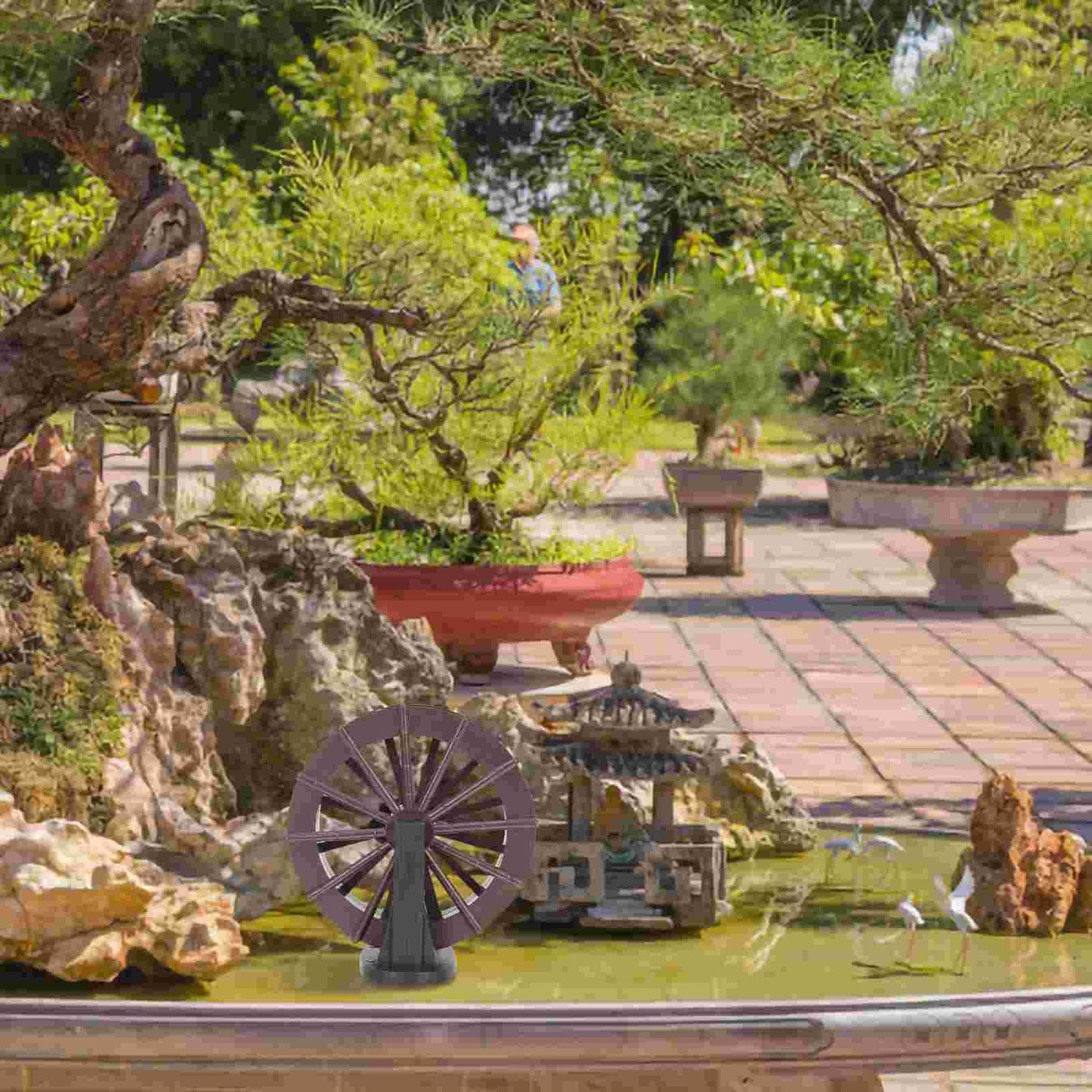Desktop Decor Office Table Fountain Pressure Washers Meditation Work Small Wate image 4